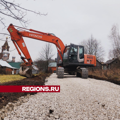 К новым фельдшерским пунктам округа обустраивают подъездные дороги