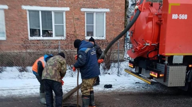 В Орехово-Зуеве устранили более 300 засоров на сетях водоотведения