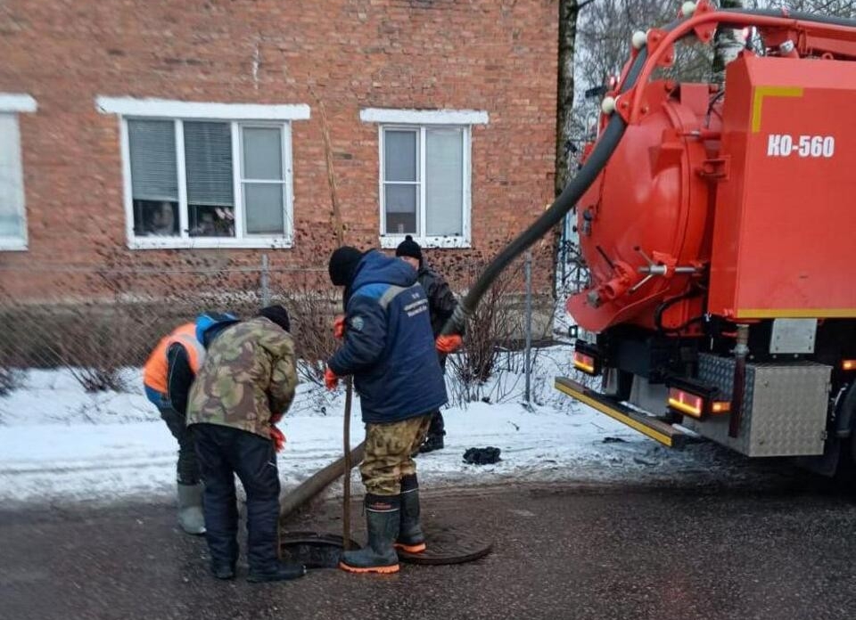 В Орехово-Зуеве устранили более 300 засоров на сетях водоотведения