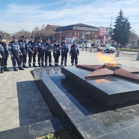 В Орехово-Зуеве вновь зажгли Вечный огонь