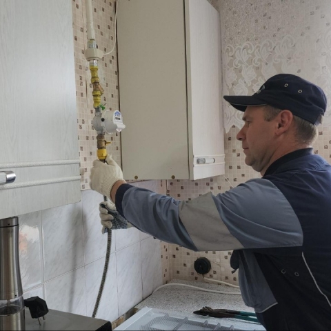 Газификацию трех многоквартирных домов завершили под Егорьевском