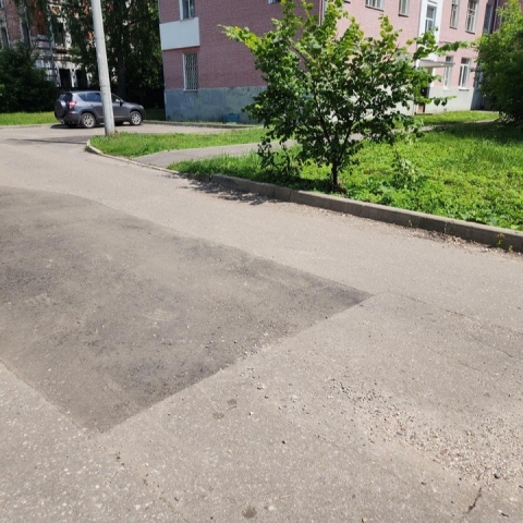 В Орехово-Зуеве завершен ямочный ремонт на улице Ленина