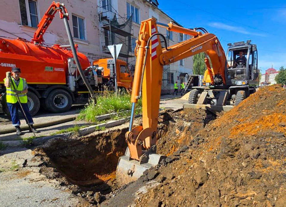 В Орехово-Зуеве отремонтировали более 400 участков водоснабжения и канализации за месяц
