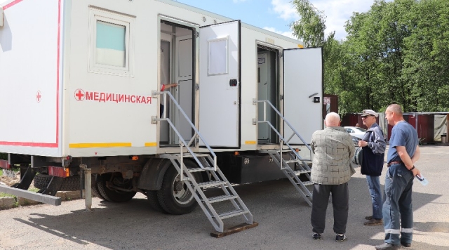 Жители деревни Полбино пройдут флюорографию во вторник, 8 июля