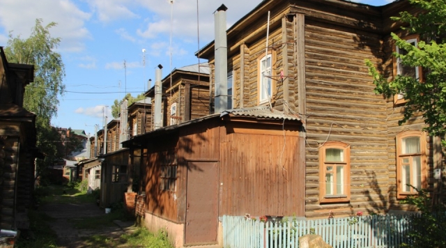 Самый длинный дореволюционный таунхаус привлек внимание блогера в Егорьевске