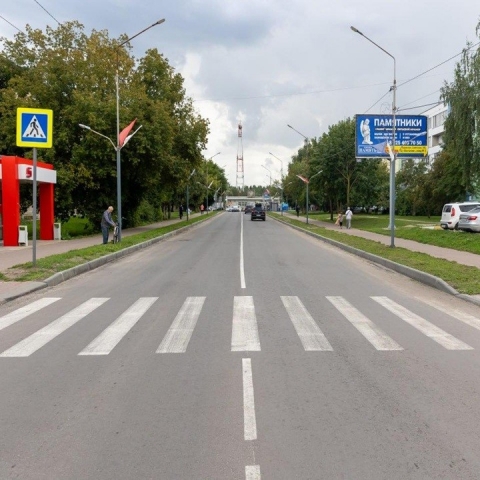 В Куровском отремонтировали улицу Вокзальную