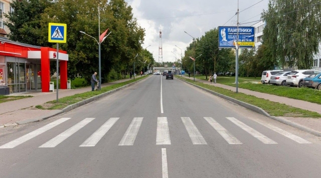 В Куровском отремонтировали улицу Вокзальную