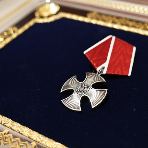 Память о Герое: семье бойца СВО Антона Семенова из Орехово-Зуева вручили орден Мужества