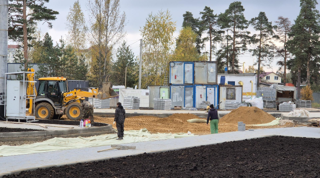 «Парковский лес» обновлен на 90 %