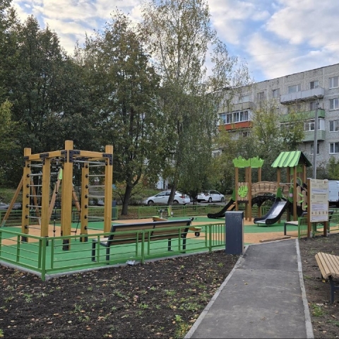 В микрорайоне маршала Катукова построили «Джунгли»
