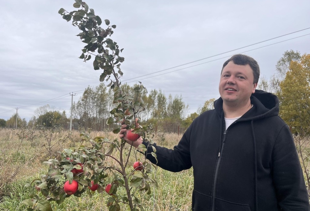 Фермер из Егорьевска планирует построить завод по переработке яблок