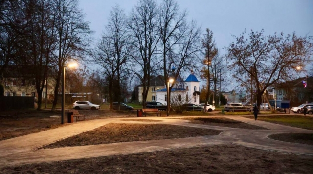 Деревья, кустарники и цветы высадят весной в новом сквере в Шугарове