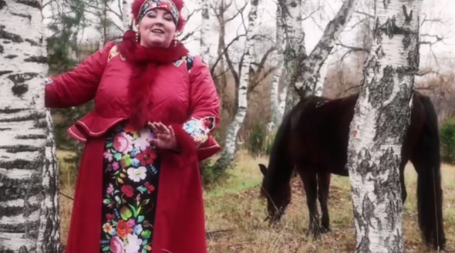 Жительница Егорьевска сняла клип «Символы России»