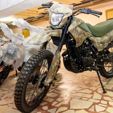 Мотоциклы отправят в зону СВО из Орехово-Зуева