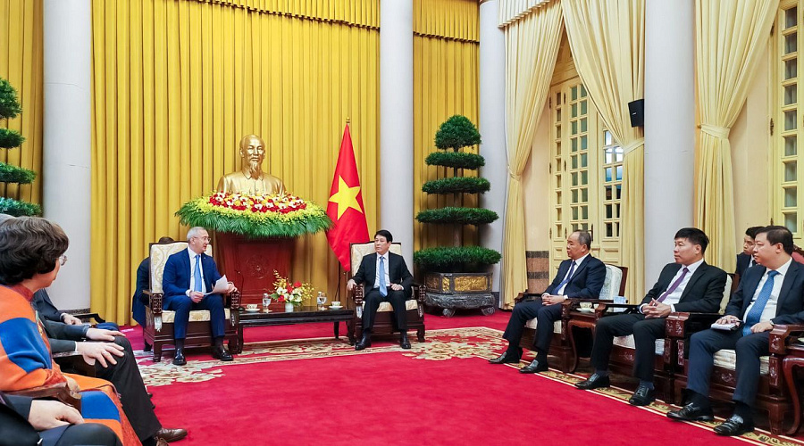 Владислав Шапша встретился с Президентом Вьетнама