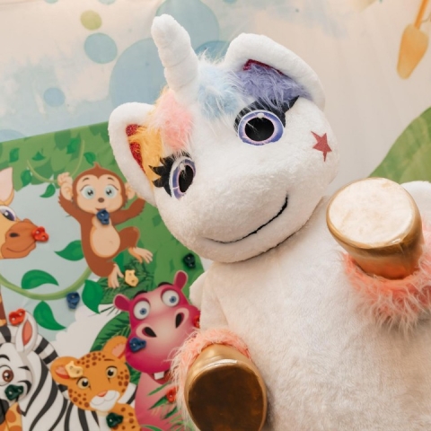 Аниматоры и танцы: детская игровая комната открылась в ДК деревни Демихово