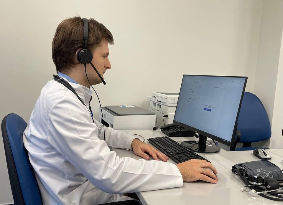 Терапевты Коломенской больницы чаще других врачей используют телемедицину