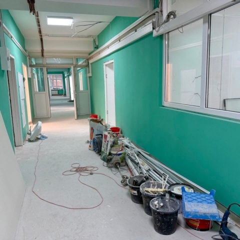 Завершить ремонт в отделении реанимации больницы планируют до конца года