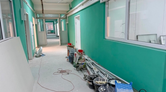 Завершить ремонт в отделении реанимации больницы планируют до конца года