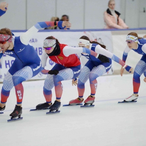 Конькобежцы Коломны готовятся к чемпионату России и финалу Кубка страны по шорт-треку