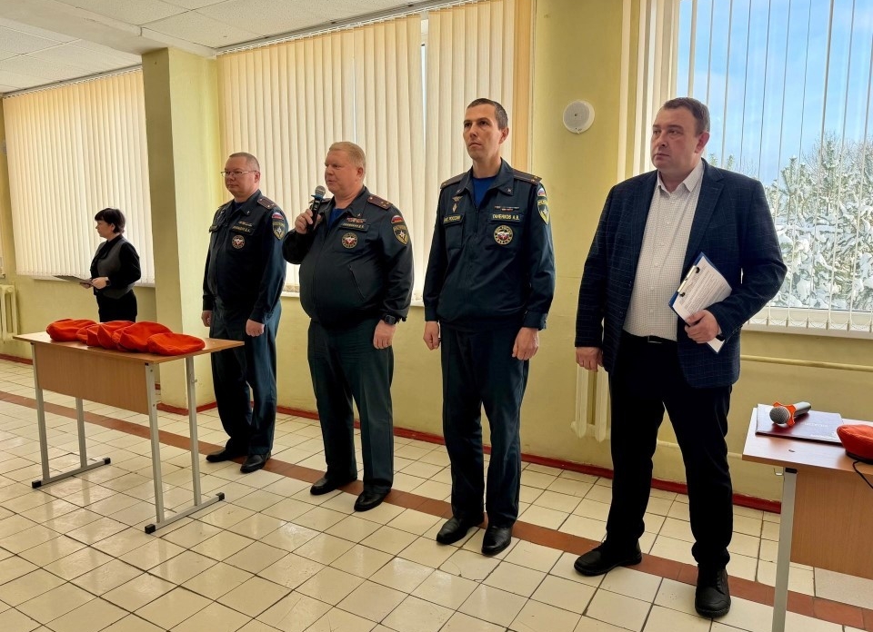 Будущие спасатели приняли присягу в Орехово-Зуеве