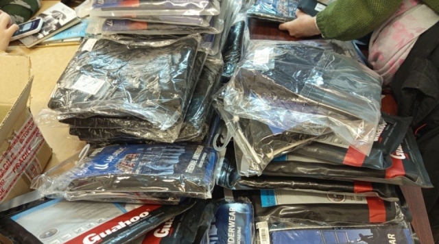 Из Орехово-Зуева в Клин передали термобелье в военно-патриотический клуб