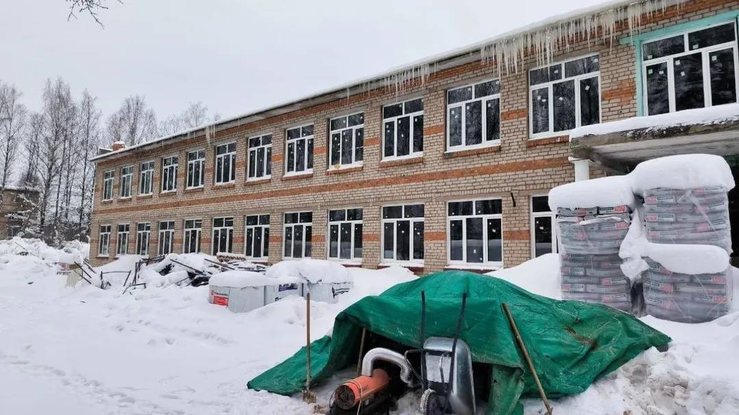 Старые стены, новый облик: ремонт школы «Созвездие Вента» завершится к сентябрю 2026 года