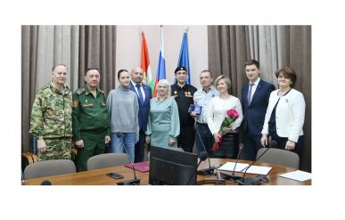 Участники специальной военной операции награждены медалями