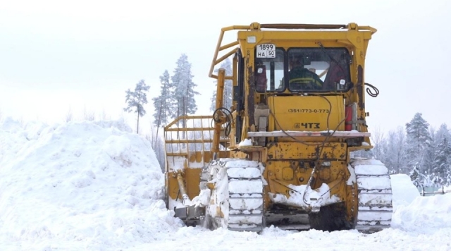 В Егорьевске строят «снежный холодильник» высотой с двухэтажный дом