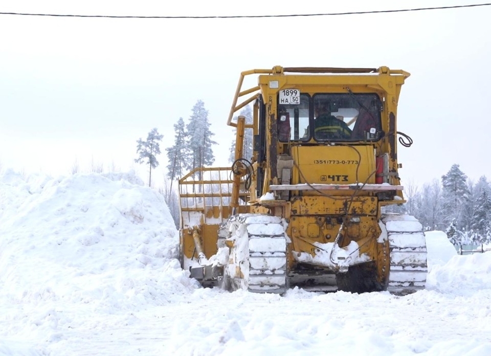 В Егорьевске строят «снежный холодильник» высотой с двухэтажный дом