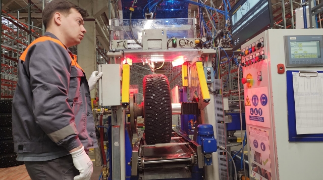 Первый российский станок для ошиповки шин запущен в производство в Орехово-Зуеве