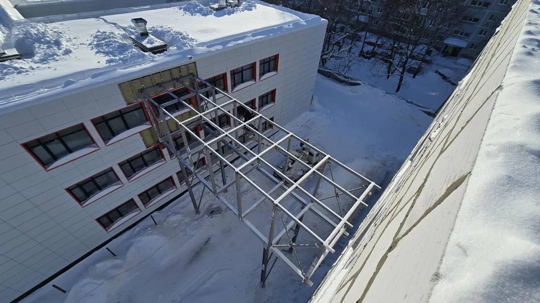 Строительство пристроя к школе № 14 в Коломне идет с опережением графика