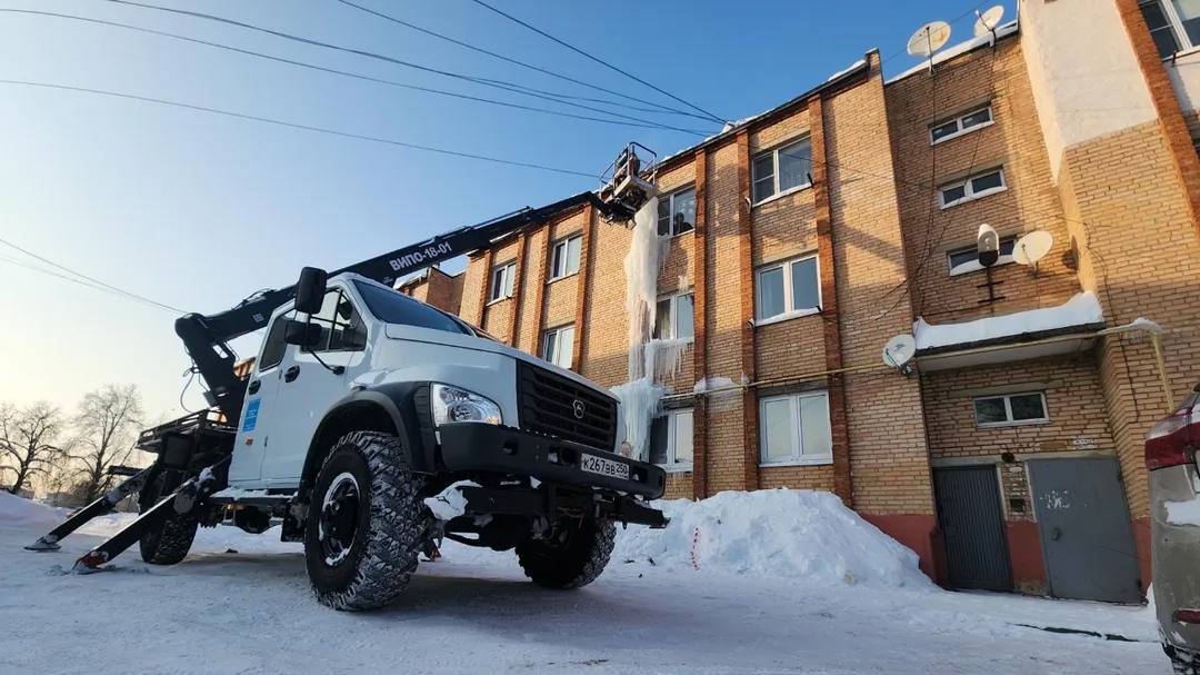 Егорьевские коммунальщики объявили войну сосулькам