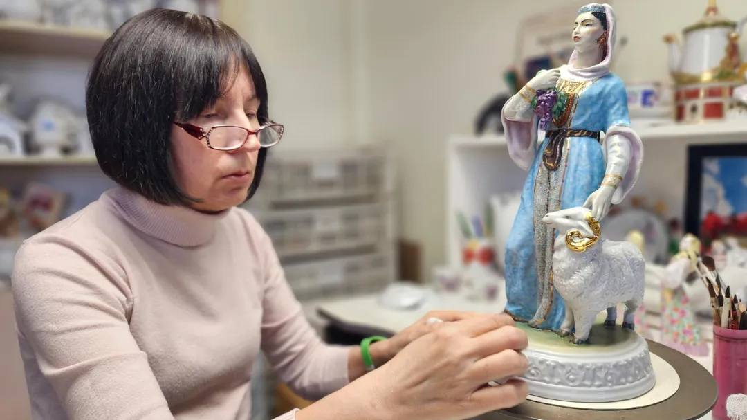 Шедевры советской эпохи восстанавливают на Дулевском фарфоровом заводе