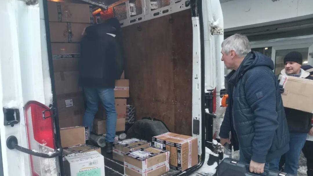 Маршрут через пять направлений: гумконвой из Орехово-Зуева поехал на СВО