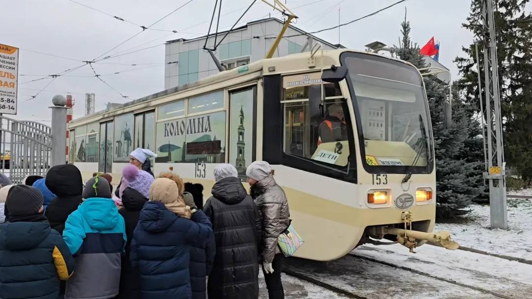 «Масленичный» трамвай выйдет на городские маршруты в Коломне