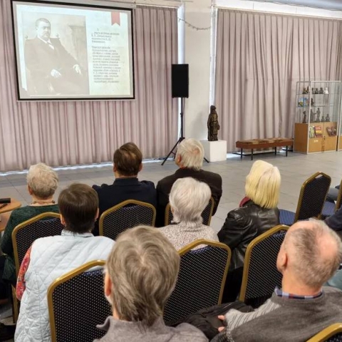 В Выставочном зале Орехово-Зуева рассказали о деятельности одного из основателей города