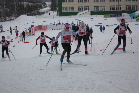 Киржачане – в лидерах первенства области по лыжным гонкам