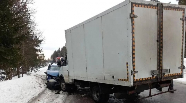 Медики оказали помощь пострадавшим в аварии около деревни Деревнищи