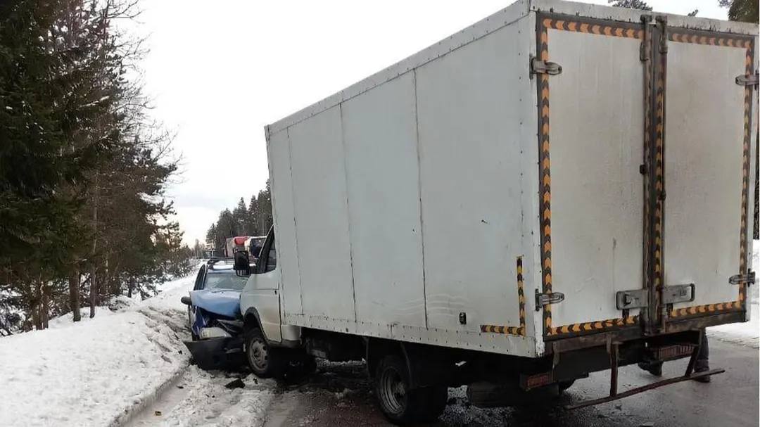 Медики оказали помощь пострадавшим в аварии около деревни Деревнищи