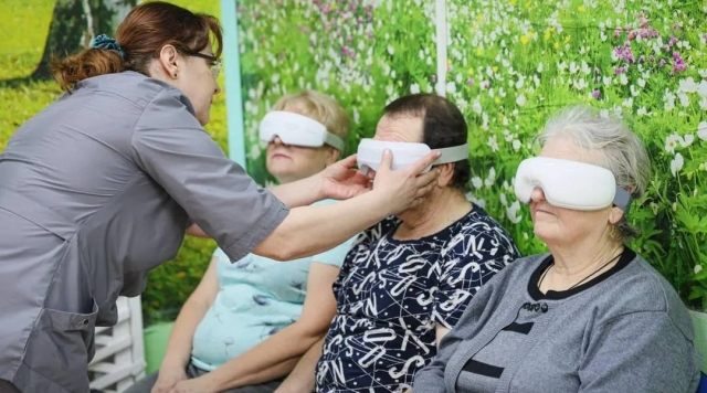 В деревне Губино для людей пожилого возраста открыли оздоровительные курсы