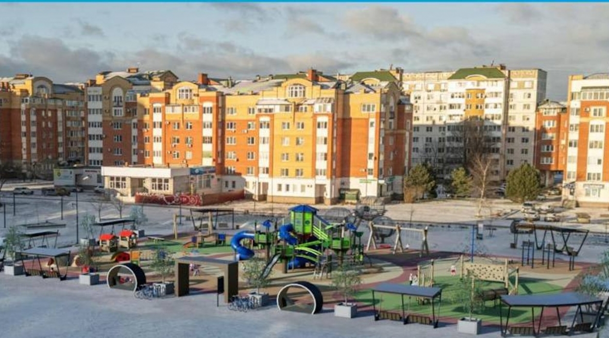 Обнинцы голосуют за детскую площадку у «Плазы»