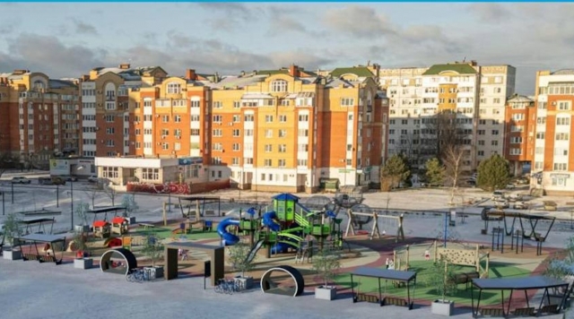 Обнинцы голосуют за детскую площадку у «Плазы»