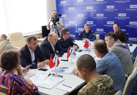 Глава Ступино провёл личный приём граждан в Общественной приёмной