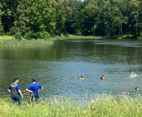 На обнинский городской пляж должны приехать водолазы