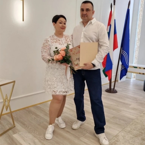 Обнинская пара отпраздновала серебряную свадьбу